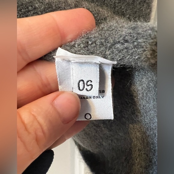 The Elder Statesman Colorblock Cashmere Sweater Poncho Cape - Picture 8 of 12